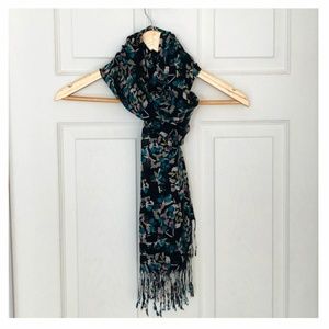 NWOT - Tommy Hilfiger Long Floral Scarf